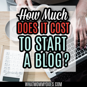 how much does it cost to start a blog